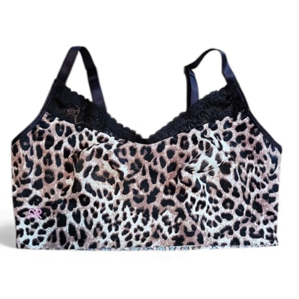 Ruby Ribbon Heritage Lace Demiette Leopard Nwt Size 32